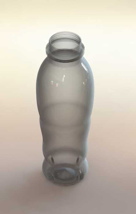 دانلود مدل سه بعدی بطری پلاستیکی