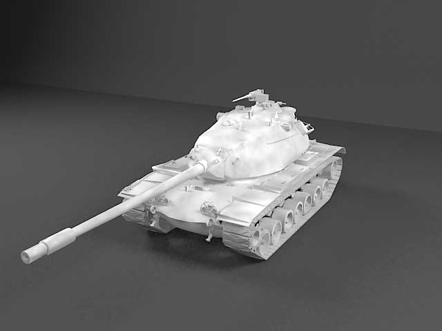 دانلود مدل سه بعدی تانک M103