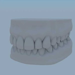 دانلود مدل سه بعدی دندان