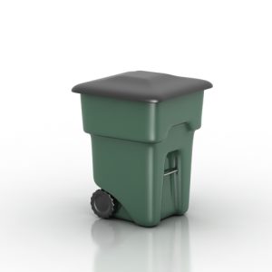 دانلود مدل سه بعدی سطل زباله بزرگ
