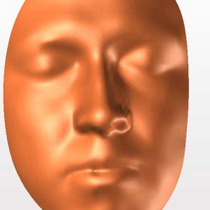 دانلود مدل سه بعدی ماسک صورت انسان