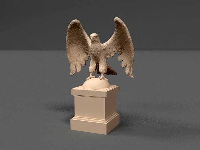 دانلود مدل سه بعدی مجسمه عقاب