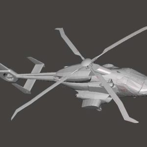 دانلود مدل سه بعدی هلیکوپتر