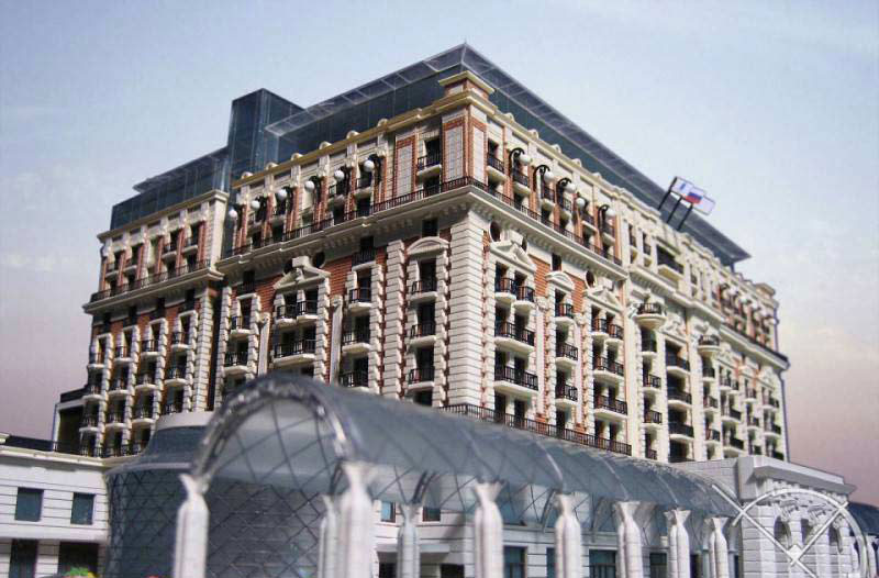 ماکت هتل ریتز کارلتون در مسکو (Ritz Carlton Hotel)